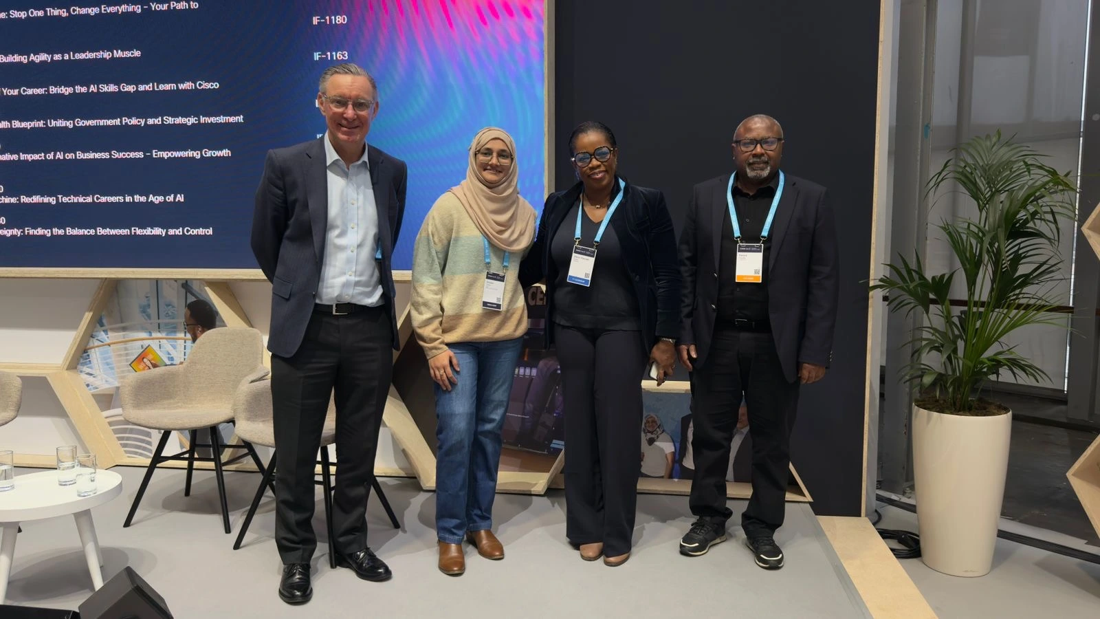 La délégation Cybastion au Forum pour le développement numérique de l'Afrique #DFI